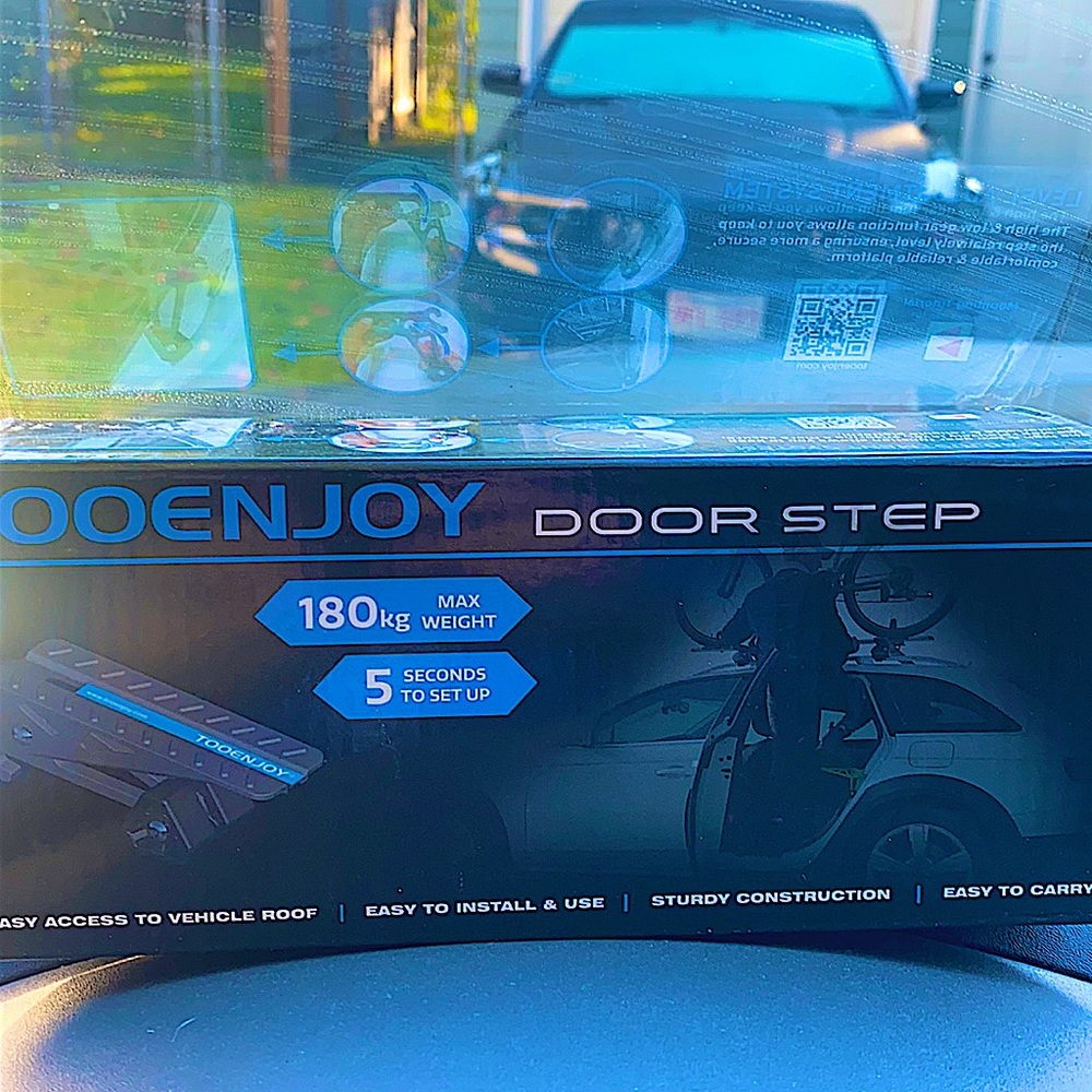 BNNO TOOLENJOY DOOR STEP FOR ANY EQUIPMENT NEEDED ON ROOF Kayaking, camping, ect